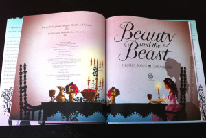 ‘Beauty and the Beast’ illustrated book by Sarah Gibb