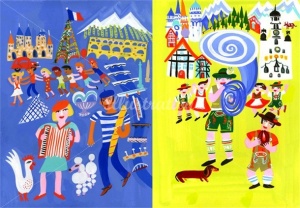 Songs of Europe (Illustration Ltd, illustrator, Publishing Jobs)