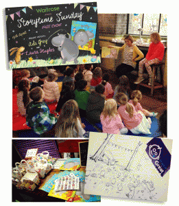 Storytime Sunday with Little Tiger Press & Waitrose! (Bright Group, Children’s Books, Events, illustrator)