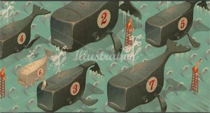 Whale Spotting on Coogee Beach – Mark Oliver (Design Projects, Illustration Ltd)
