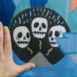 Stewart Easton’s Interactive Quilt (Artist Partners Ltd, Design Projects, Events, illustrator)