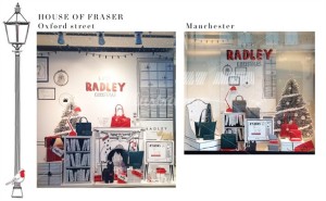 A Very Radley Christmas (Advertising Campaigns, Illustration Ltd, illustrator)