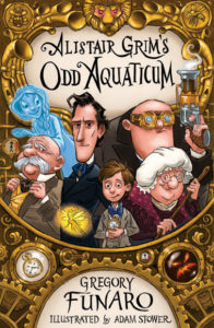 Adam Stower’s Cover Illustration for Odd Aquaticum (Arena Illustration, Children’s Books, illustrator)