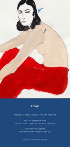 Fashion Illustration Gallery Art Fair 2016 (Advertising Campaigns, Design Projects, illustrator, Lipstick of London)