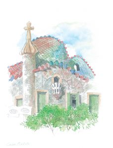 Graham Byfield brings Barcelona to life in his latest book. (Artist Partners Ltd, illustrator, Publishing Jobs)