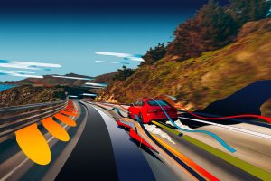 Andrew Archer for Audi (Debut Art, illustrator)