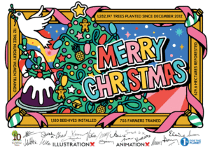 Wishing you, your family & loved ones a very Merry Christmas and a Happy New Year. (Illustration Ltd, illustrator)