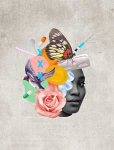 Laura Redburn’s Collage for Baltimore Magazine (editorial, Editorial Commissions, illustrator, Phosphor Art)