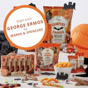 George Ermos for M&S (Bright Group, Design Projects, illustrator)