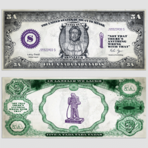 Dave Hopkins’ Seinfeld Currency (illustrator, Phosphor Art)