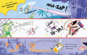 Emily Fox’s Zooperhero Picture Book Lands (Arena Illustration, illustrator, publishing)
