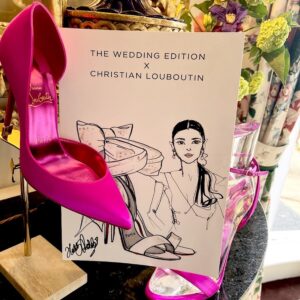 THE WEDDING EDITION X  CHRISTIAN LOUBOUTIN (Events, illustrator, Lipstick of London)