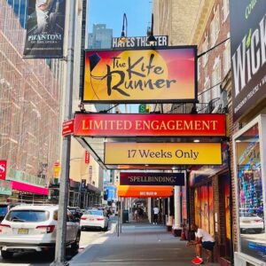 Matt Saunders makes it on Broadway (Design Projects, illustrator)