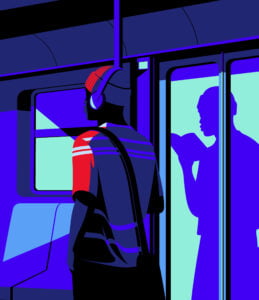 Malika Favre for Spotify Audiobooks (Design Projects, illustrator)