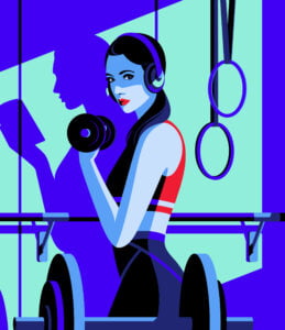 Malika Favre for Spotify Audiobooks (Design Projects, illustrator)