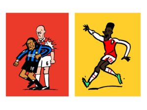 Mark Long – Qatar ’22 World Cup Wall Planner (illustrator, NB Illustration)