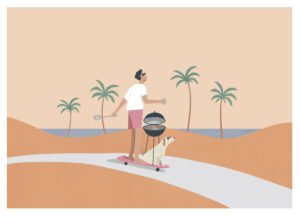 Quentin Monge x Best Day Brewing (Advertising Campaigns, illustrator)