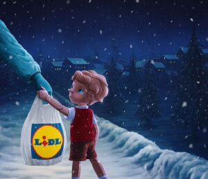 Diego Abreu /Finland’s Lidl (Advertising Campaigns, Illustration Ltd, illustrator)