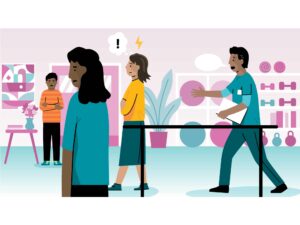 James Gibbs animation for the Chartered Society of Physiotherapy (Animation/Motion Graphics, illustrator, NB Illustration)