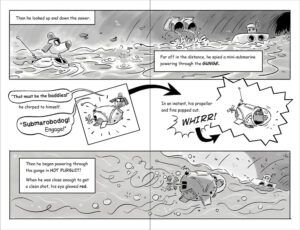 WALLIAMS AND STOWER ARE BACK WITH – ROBODOG! (Arena Illustration, illustrator, publishing)