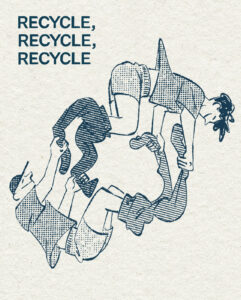 Luis Mendo – Sustainable Fashion icons for Tenue (illustrator)