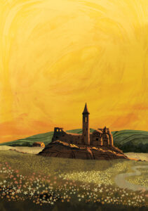 Amy Grimes illustrates Cinematic Places for White Lion Publishing (illustrator, publishing, The Artworks)