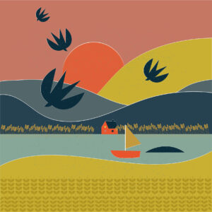 The World through Sandra’s Lens: Sandra Isaksson illustrates stunning series of landscapes (illustrator, The Artworks)