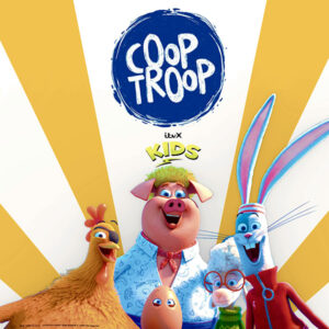 ALEX T. SMITH’S COOP TROOP ITVX PREMIER (Animation/Motion Graphics, Arena Illustration, illustrator)