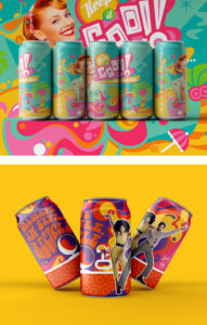 Laura Greenan for the Ball Corporation (Design Projects, Illustration Ltd, illustrator)