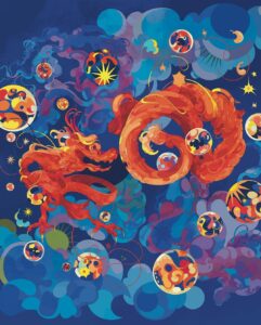 Martell – Lunar New Year – Deb JJ Lee. (Debut Art, illustrator)