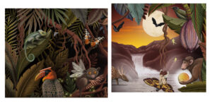 Lucy Rose Creates Fantastical Scene for Don Papa Rum (Design Projects, illustrator, The Artworks)