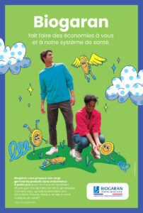 Rachel Winter brings Biogaran’s Campaign to Life (Advertising Campaigns, Illustration Ltd, illustrator)