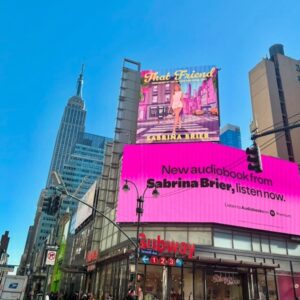 Joshua Marshall x Sabrina Briers Mega Launch of her latest Audiobook (illustrator, Lipstick of London)