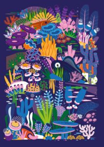 Travel Under the Sea with Mikko Umi (illustrator, Phosphor Art)
