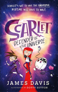 DOTTY SUTTON ILLUSTRATES SCARLET DEFENDER OF THE UNIVERSE (Arena Illustration, illustrator, Publishing Jobs)