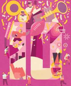 Donough O’Malley –  Biz New Orleans magazine (editorial, Illustration Ltd, illustrator)