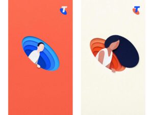 Ben Hasler – Ad Campaign for Telstra (illustrator, NB Illustration)