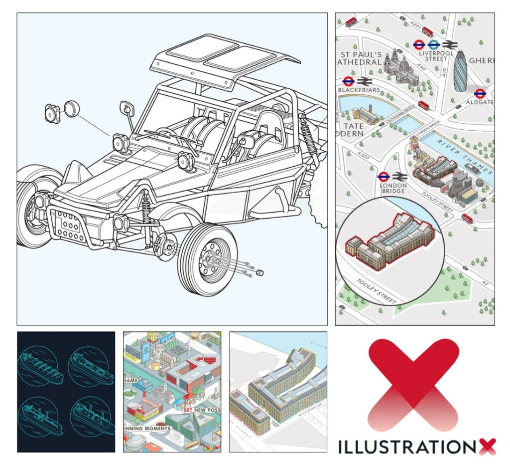 Mark Watkinson IllustrationX