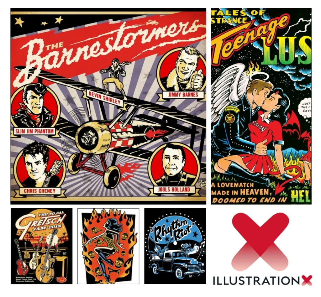 Vince Ray Vince Ray IllustrationX