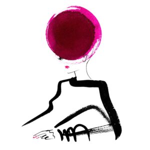 Lovisa Burfitt (illustrator, Lipstick of London)