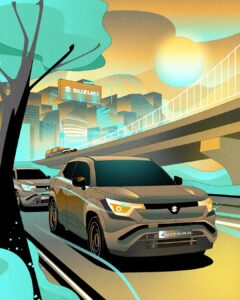 Denis Freitas – Suzuki France (Advertising Campaigns, Illustration Ltd, illustrator)