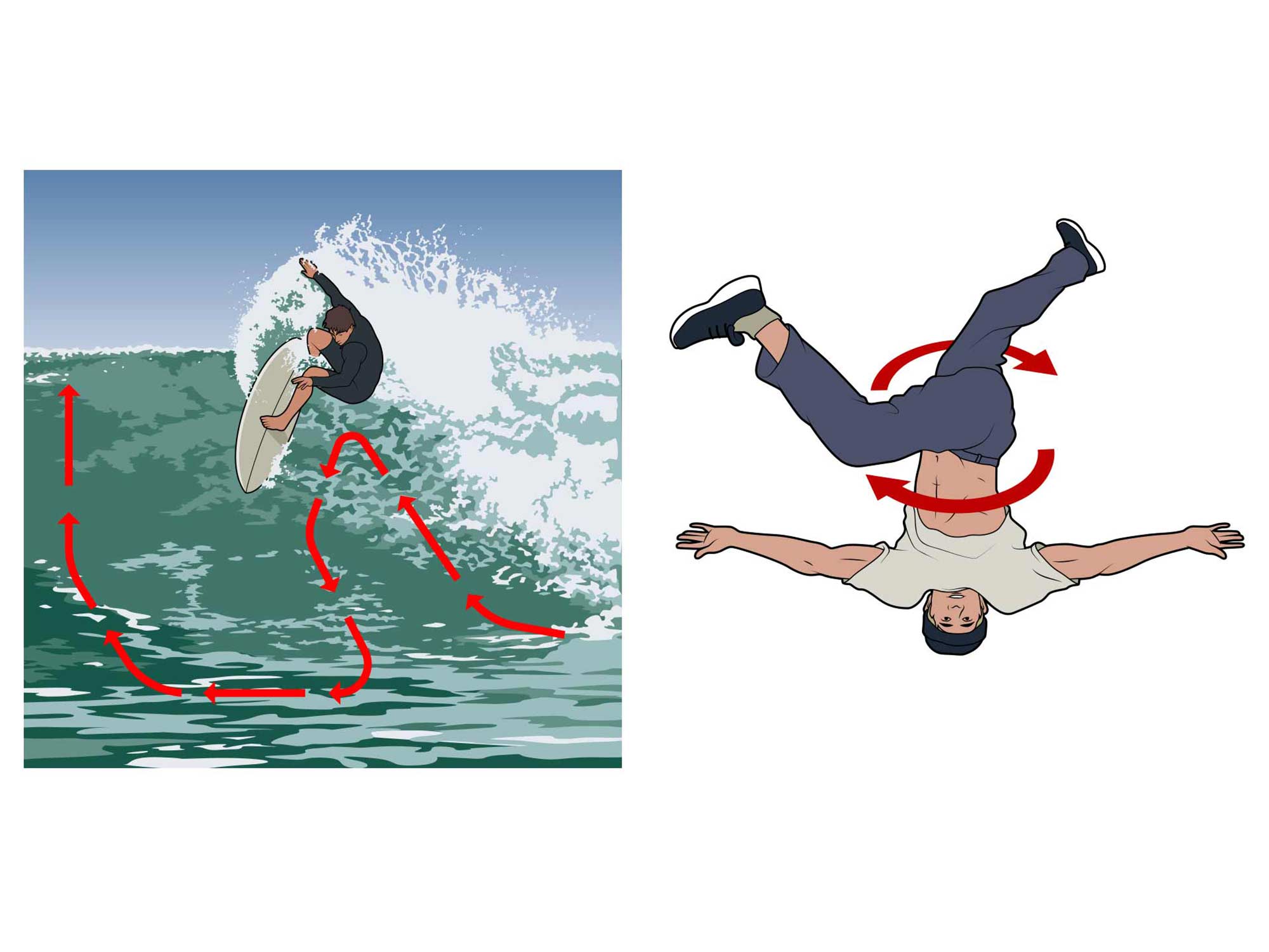 Ben Hasler – Airline Card style vector artworks (illustrator)