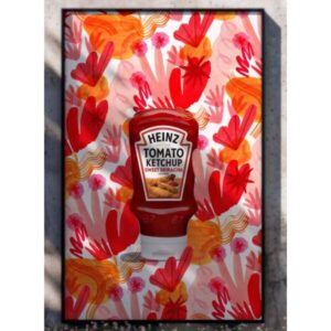 Jessica Smith brings the sauce in fruitful collab with Heinz (Bright Group, Design Projects, illustrator)