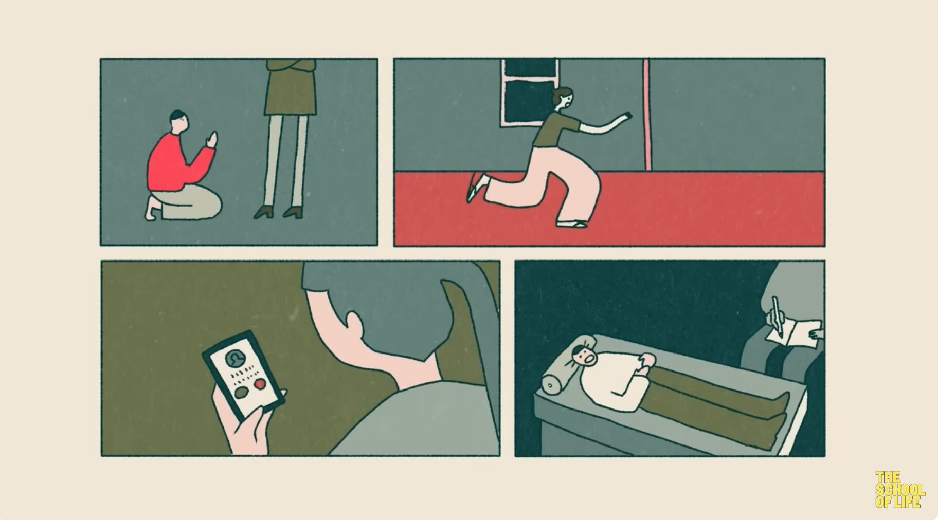 Léon Moh-Cah for School of Life (Animation/Motion Graphics, illustrator, Phosphor Art)