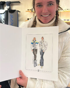 Live Luxury: Andrea Del Hoyo Draws for Louis Vuitton and Bvlgari
