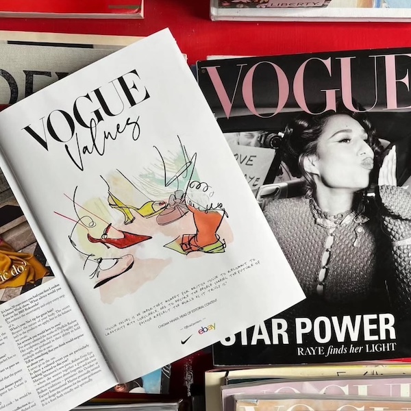 Jess Rose Bird x VOGUE Values (editorial, illustrator, Lipstick of London)