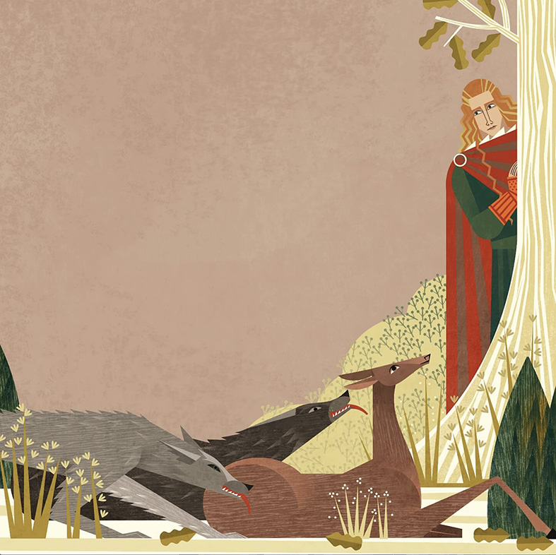 Celtic Myths, illustrated by Katie Ponder (illustrator, publishing, The Artworks)