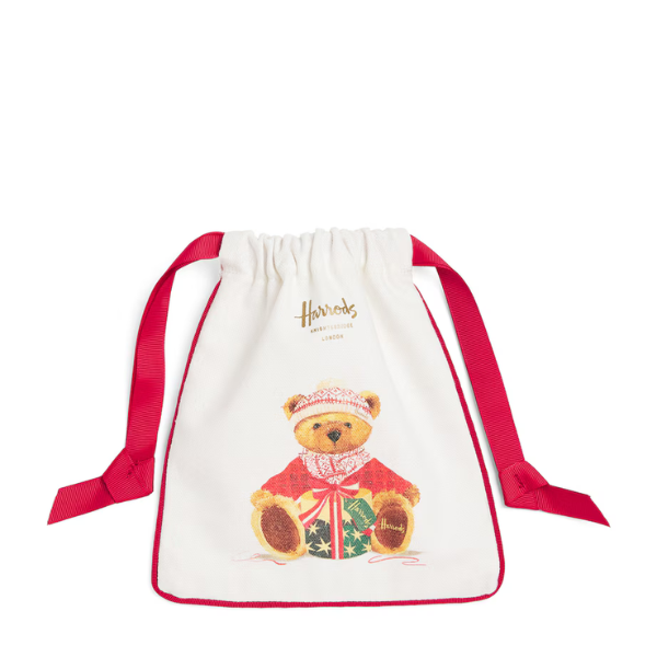 Ellise Wilkinson’s Festive Bear designs for Harrods (Bright Group, illustrator)
