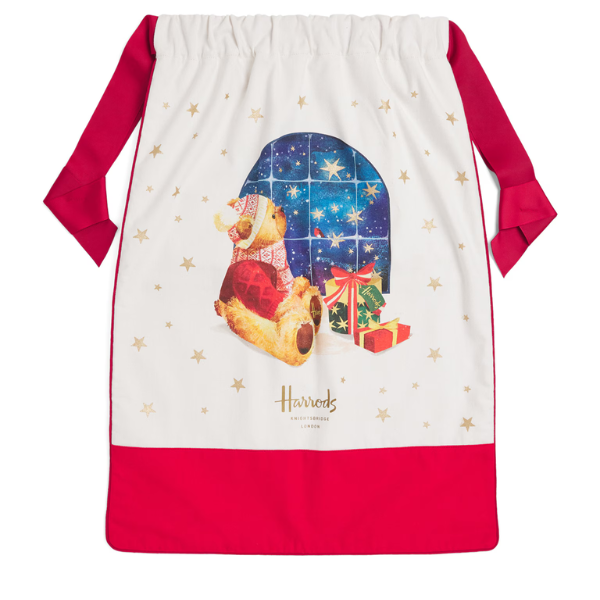 Ellise Wilkinson’s Festive Bear designs for Harrods (Bright Group, illustrator)