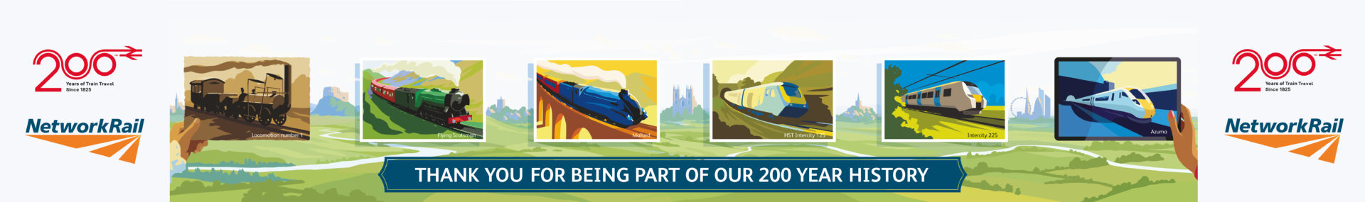 Gary Redford for Network Rail (Advertising Campaigns, illustrator, Meiklejohn)